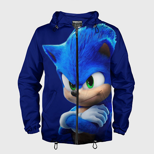Мужская ветровка SONIC / 3D-Черный – фото 1