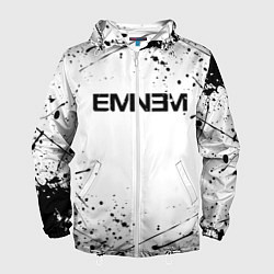 Ветровка с капюшоном мужская EMINEM, цвет: 3D-белый