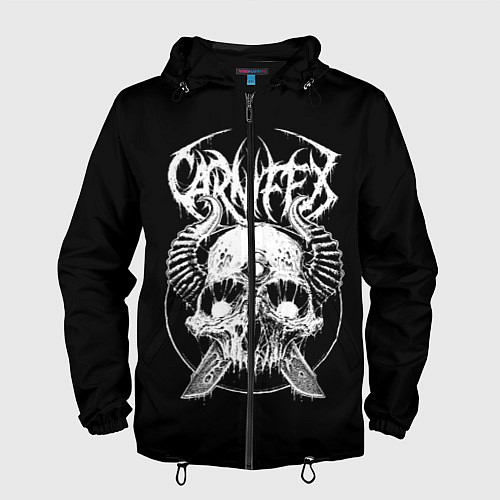 Мужская ветровка Carnifex / 3D-Черный – фото 1