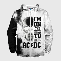 Мужская ветровка I'm on the highway to hell ACDC