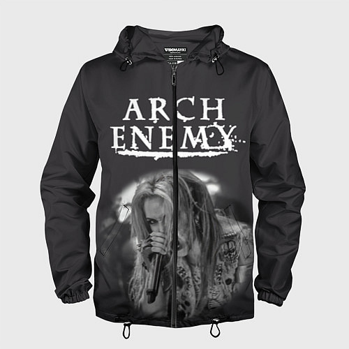 Мужская ветровка Arch Enemy 79 / 3D-Черный – фото 1
