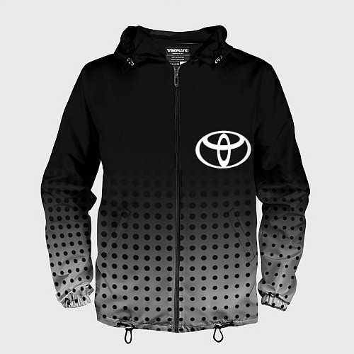 Мужская ветровка Toyota / 3D-Черный – фото 1