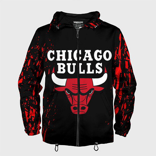 Мужская ветровка CHICAGO BULLS / 3D-Черный – фото 1