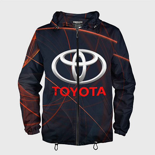 Мужская ветровка TOYOTA / 3D-Черный – фото 1