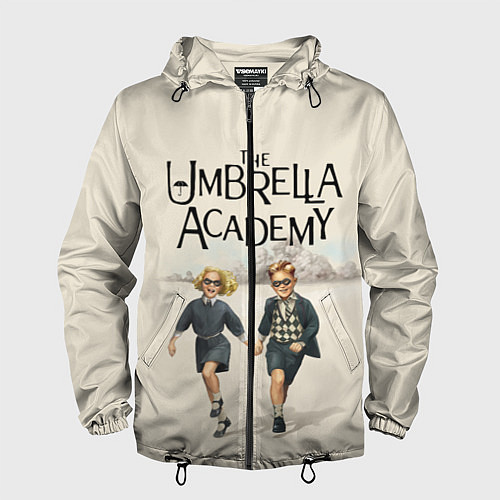 Мужская ветровка The umbrella academy / 3D-Черный – фото 1