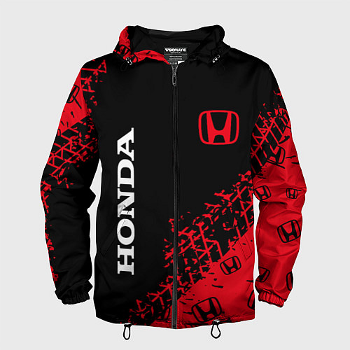 Мужская ветровка HONDA ХОНДА / 3D-Черный – фото 1