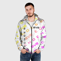 Ветровка с капюшоном мужская EVE ECHOES ИВ ЭХО, цвет: 3D-черный — фото 2