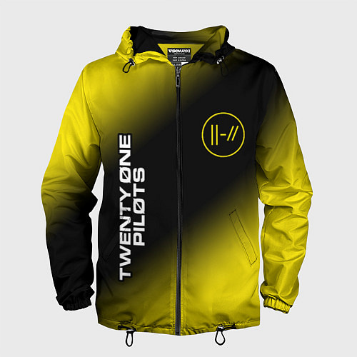 Мужская ветровка TWENTY ONE PILOTS 21 PILOTS / 3D-Черный – фото 1