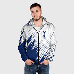 Ветровка с капюшоном мужская Tottenham Hotspur, цвет: 3D-черный — фото 2