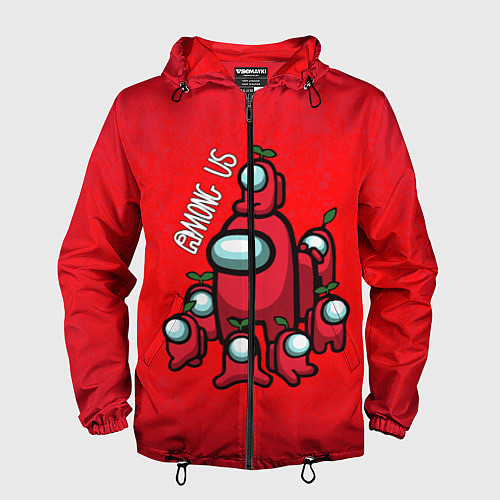 Мужская ветровка AMONG US / 3D-Черный – фото 1