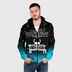 Ветровка с капюшоном мужская HOLLOW KNIGHT, цвет: 3D-черный — фото 2