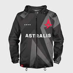 Ветровка с капюшоном мужская Astralis Jersey Pro 202122, цвет: 3D-черный