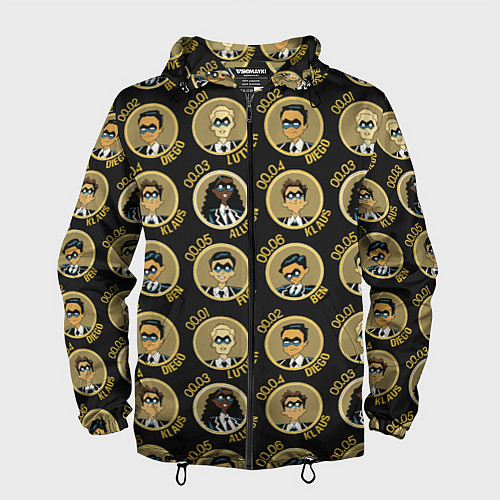 Мужская ветровка АКАДЕМИЯ АМБРЕЛЛА / 3D-Черный – фото 1