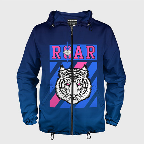 Мужская ветровка Roar Tiger / 3D-Черный – фото 1