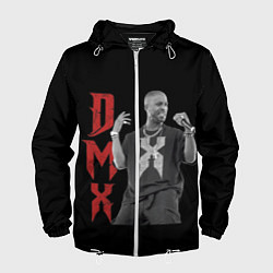 Ветровка с капюшоном мужская DMX Earl Simmons, цвет: 3D-белый