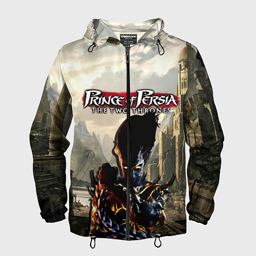 Мужская ветровка Prince of Persia демон / 3D-Черный – фото 1