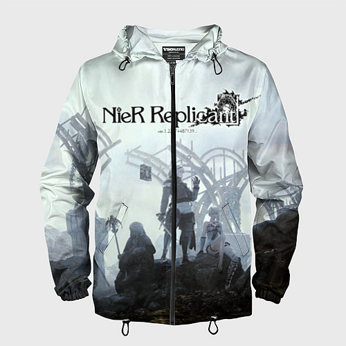 Мужская ветровка NieR Replicant / 3D-Черный – фото 1