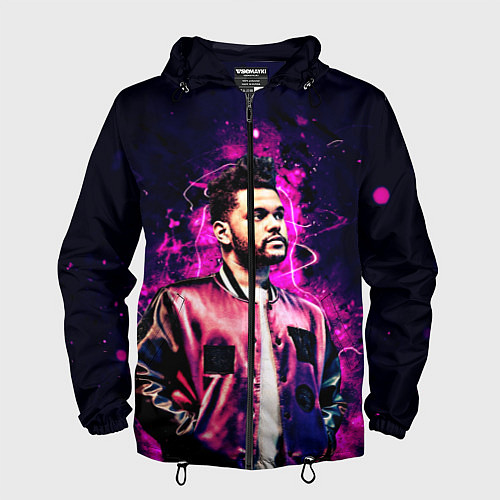 Мужская ветровка The Weeknd / 3D-Черный – фото 1