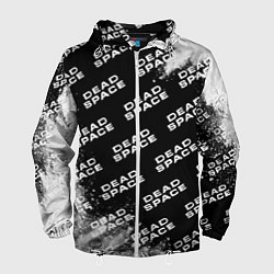 Ветровка с капюшоном мужская Dead Space - Exposion Pattern, цвет: 3D-белый