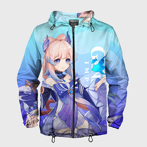 Мужская ветровка Genshin Impact, Кокоми / 3D-Черный – фото 1