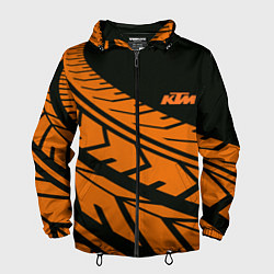 Мужская ветровка ORANGE KTM КТМ Z