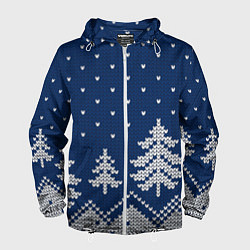 Мужская ветровка Зимняя ночь