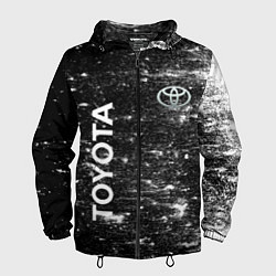 Ветровка с капюшоном мужская Toyota - Grang, цвет: 3D-черный