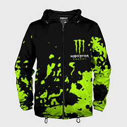 Мужская ветровка Monster Energy green