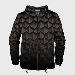 Мужская ветровка Чешуя Дракона black edition