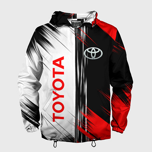 Мужская ветровка Toyota Sport Auto / 3D-Черный – фото 1
