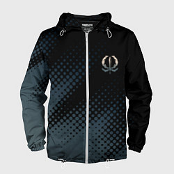 Ветровка с капюшоном мужская Critical ops cops, цвет: 3D-белый