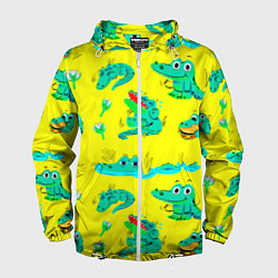 Мужская ветровка GREEN CROCODILES