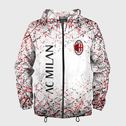 Мужская ветровка Ac milan logo