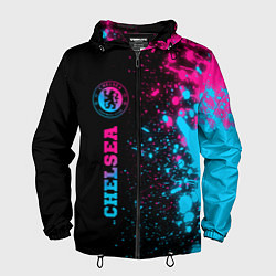 Мужская ветровка Chelsea - neon gradient: по-вертикали