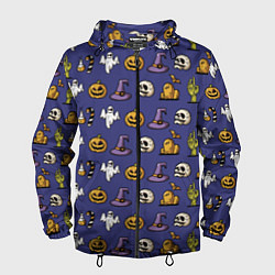 Мужская ветровка Halloween pattern