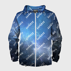 Ветровка с капюшоном мужская The Expanse pattern, цвет: 3D-белый