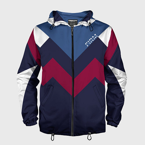 Мужская ветровка FIRM always in sports / 3D-Черный – фото 1