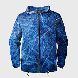 Мужская ветровка Текстура расколотого льда
