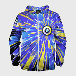 Мужская ветровка BMW - neon pattern - Germany