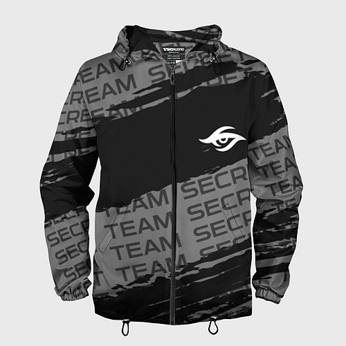 Мужская ветровка Форма Team Secret / 3D-Черный – фото 1