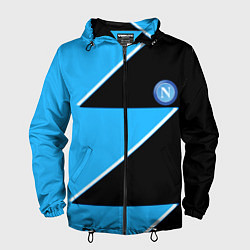 Мужская ветровка Napoli fc geometry blue