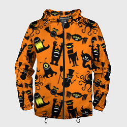 Мужская ветровка Монстры хэллоуина