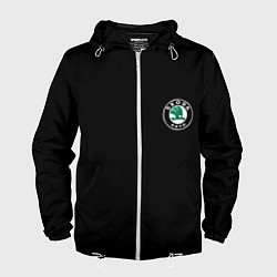 Мужская ветровка Skoda logo auto