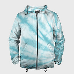 Мужская ветровка Голубой тай дай