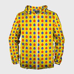 Мужская ветровка Яркие шары