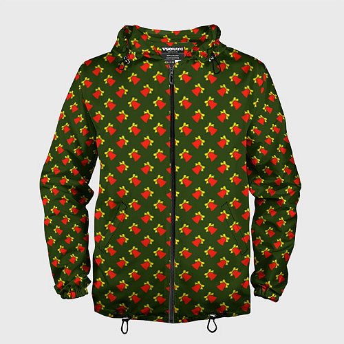 Мужская ветровка Звонкие колокольчики / 3D-Черный – фото 1