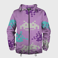Мужская ветровка Пиксели