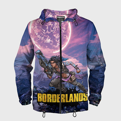 Мужская ветровка Borderlands вооружение / 3D-Черный – фото 1