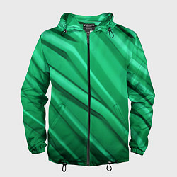 Мужская ветровка Зелёный пластик