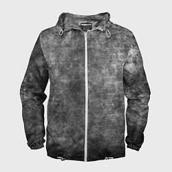 Мужская ветровка Абстракция - gray wall